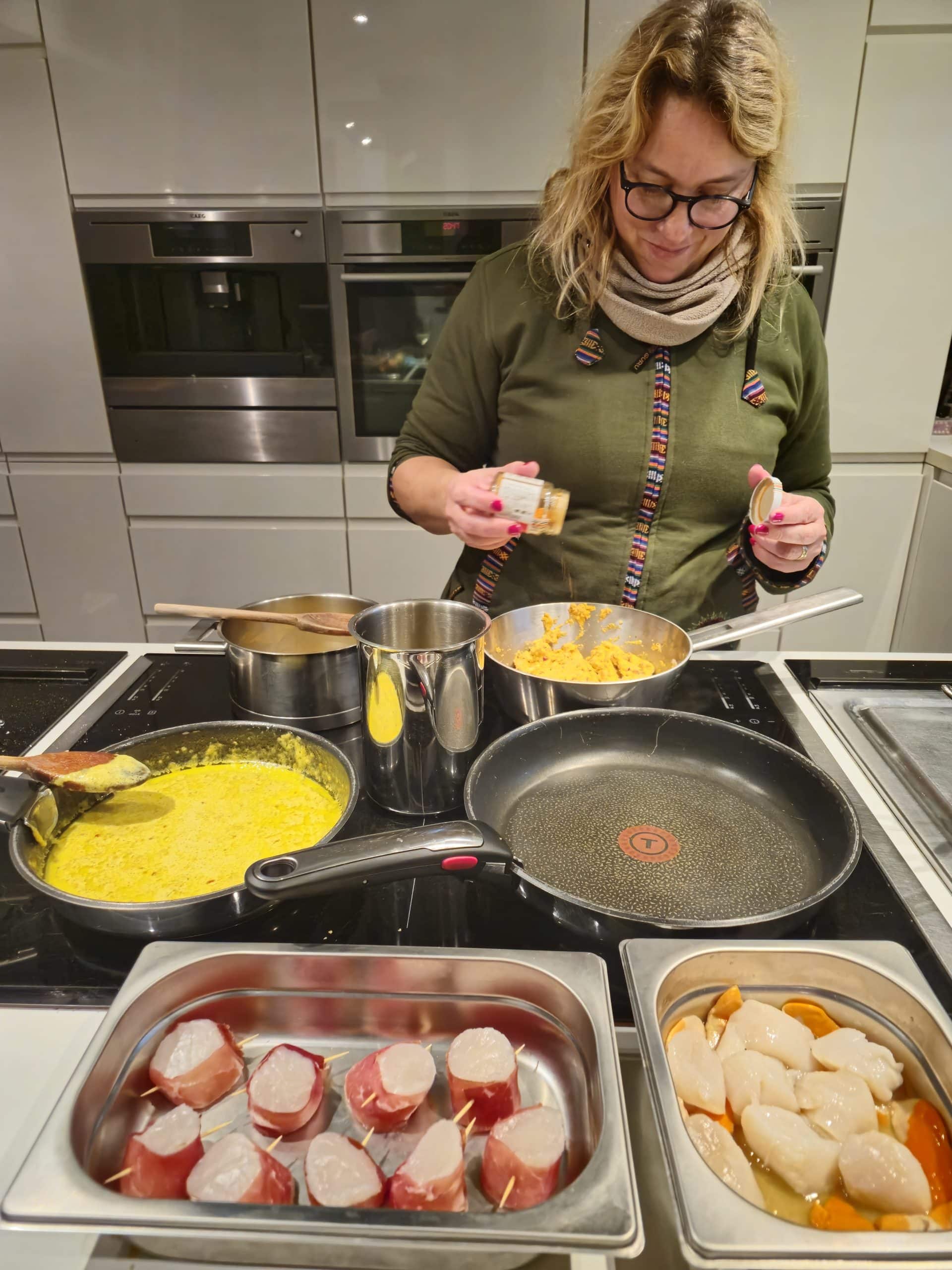 Oeufs parfaits cuits sur paille